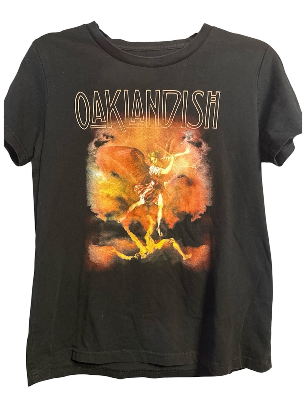 Oaklandish Graphic T Shirt. Size Small. 18” PTP 22” Length
